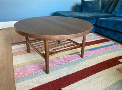 Listerby dark brown beech ikea coffee table