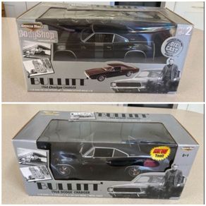 Bullit Steve McQueen Movie Dodge Charger 1/18 x 2