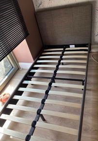 Free To Take Away - Grey Single Bed Frame