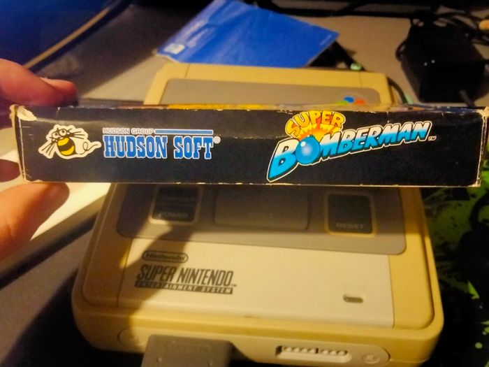 Super Bomberman Snes Boxed