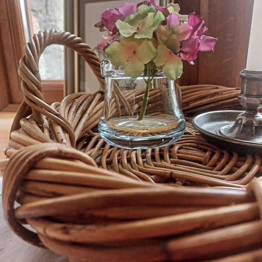 Vintage Wicker Tray
