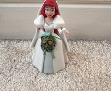 Disney's Little Mermaid Ariel Cake Topper Figure approx. 3.5 Used Please see photos