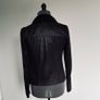 Black suede effect jacket Image 3