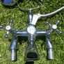 Chrome Bath Shower Mixer Tap Pillar Mounted Image 6
