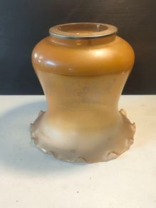 Early Twentieth Century Etched Glass Tulip Shade