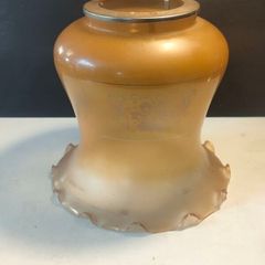 Early Twentieth Century Etched Glass Tulip Shade