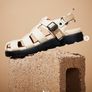 New Merrell ladies leather fisherman style sandals size 7 Image 4