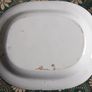 Large Staffordshire willow pattern platter. Image 2