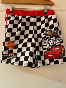 Disney Pixar Cars Shorts swimming trunks 7/8 y brand new