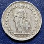 1945 B Switzerland 1 Franc Helvetia standing silver Image 4