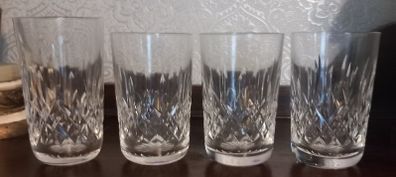 Waterford whiskey tumblers.