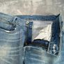 Vintage Levis Sewn with Strongest Thread Mens Jeans Size: W32 L31 Rare Unusual Image 6