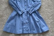 Zara blue shirt dress (9y/134)