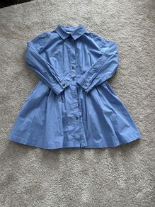 Zara blue shirt dress (9y/134)