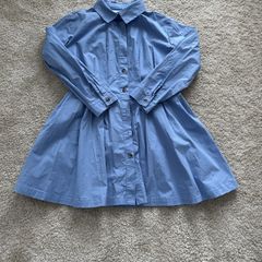 Zara blue shirt dress (9y/134)