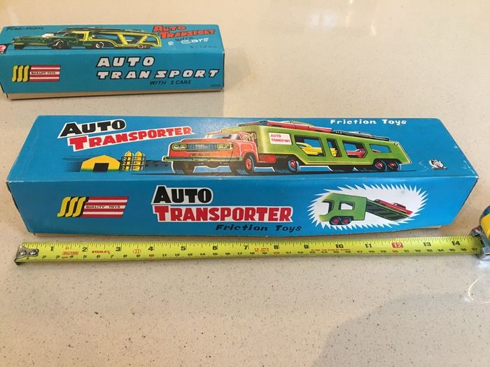 Vintage SSS International Car Transporter Made in Japan in the 60's