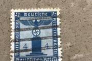 WW2 German stamp - Eagle and Swastika
