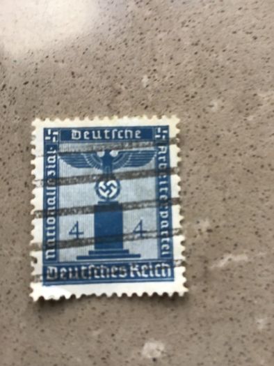 WW2 German stamp - Eagle and Swastika