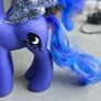 Luna Nightmare Moon Sparkle Glitter HTF 6 Inch Brushable MLP G4 My Little Pony 2016 Image 6