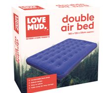 Double inflatable camping air bed.
