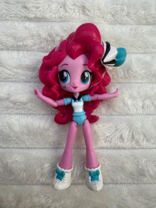 My Little Pony Pinkie Pie Equestria Girls Minis from Sweet Snacks Cafe approx. 13 cm. Used please see photos