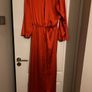 Zara red satin effect dress Image 2