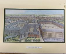 Trinity College Dublin 1780 unframed with mount