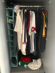 Grey wardrobe