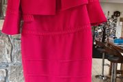 Veni Infantino ladies dress and jacket. Red Size 12