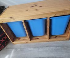IKEA TROFAST storage combination with boxes