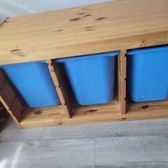 IKEA TROFAST storage combination with boxes