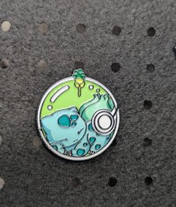 Bulbasaur enamel pin
