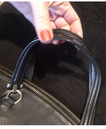 Coach bag leather