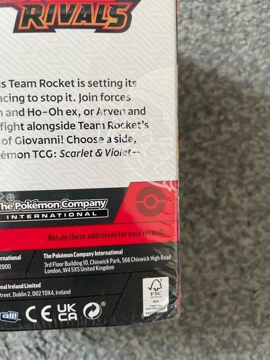Pokemon Destined Rivals Booster Box
