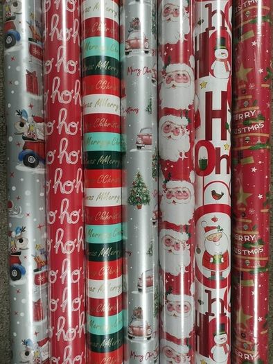 NEW Rolls of Wrapping Paper - Various Designs