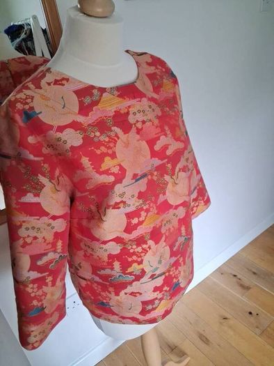 Stunning Biba Oriental Style Top Size 12-14