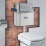 Roca Toilet Flush Plate - White Image 3