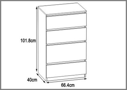 Chest of drawers