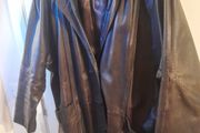 Sardar London leather coat