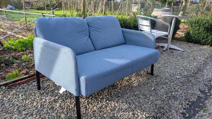 Ikea Glostad 2 Seater Sofa - Knisa Blue