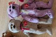 Beanie Babies 1999 and 2000 signatures bears