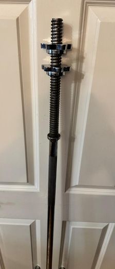 Barbell Solid 5FT + Solid Dumbells Pair