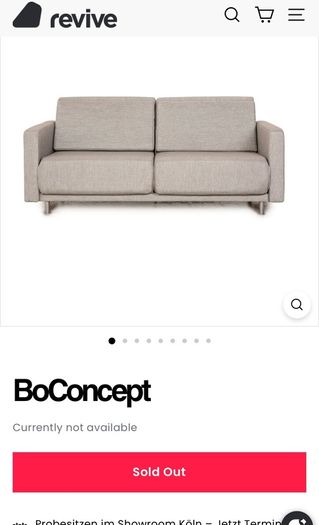 Boconcept Sofabed