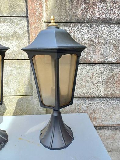 Vintage Pillar Lamps