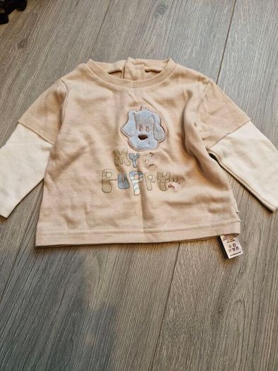 Long-sleeved baby tops