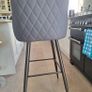 EZ Living Ottowa Grey Faux Leather Bar Stool Image 4