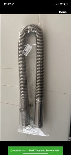 Diesel heater exhaust and silencer