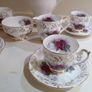 Beautiful Vintage Queen Anne Coffee Set Image 2