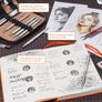 26PCS Metal Mechanical Pencil Set in Leather Case, Art Drafting Pencil 0.3, 0.5, 0.7, 0.9 mm Image 2
