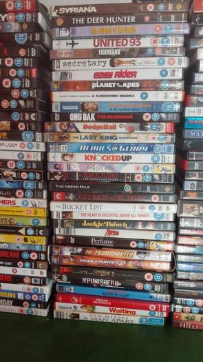 Dvds and blu rays
